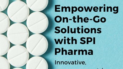 Empowering On-the-Go Solutions: SPI Pharma's Functional Excipients