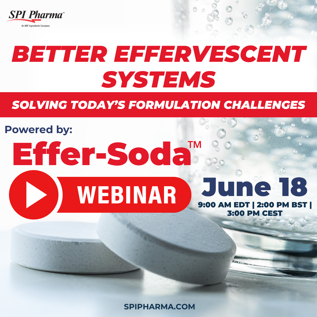 Better Effervescent Systems: Join Our Technical Webinar